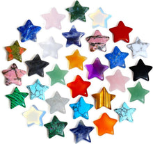 20 Stück Natürliche Stern Kristalle Set Chakra Stein Edelsteine