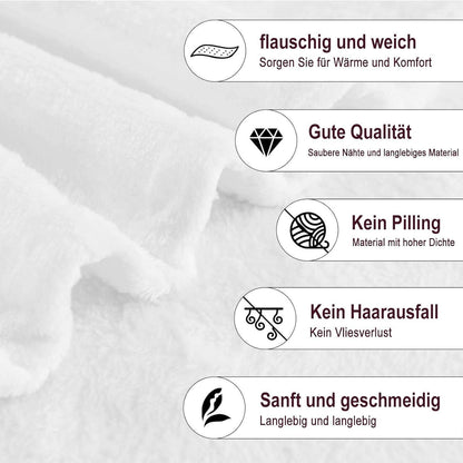 Yesbird Geburtstagsdecke für Frauen 150x130cm - Lustiges