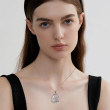 Engelsform Halskette 925 Sterling Silber Schutzengel Kette