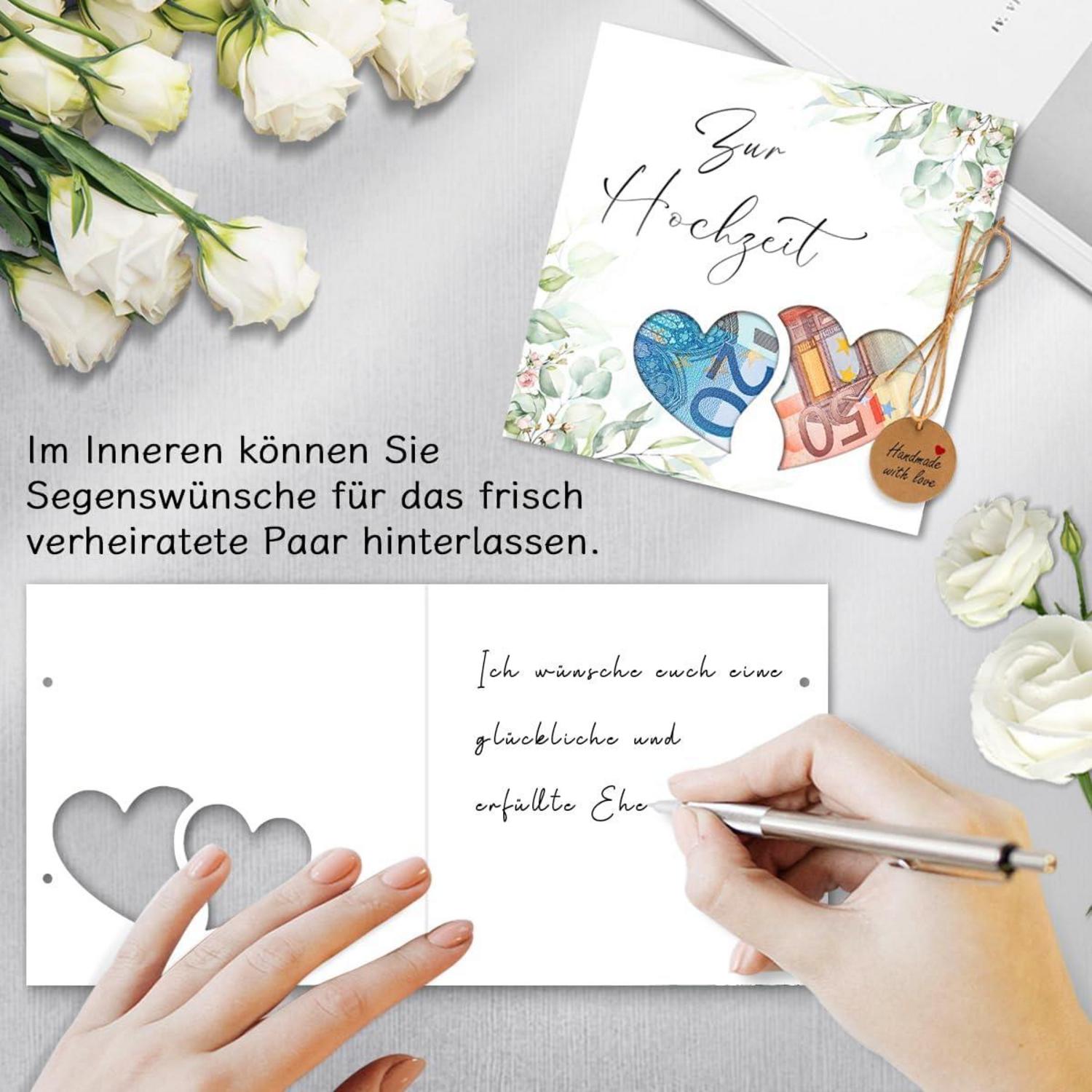 Geldgeschenk Hochzeit Verpackung Umschlägen Hochzeitskarte Geldgeschenk