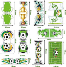 10er Set Magnetische Fußball Lesezeichen für