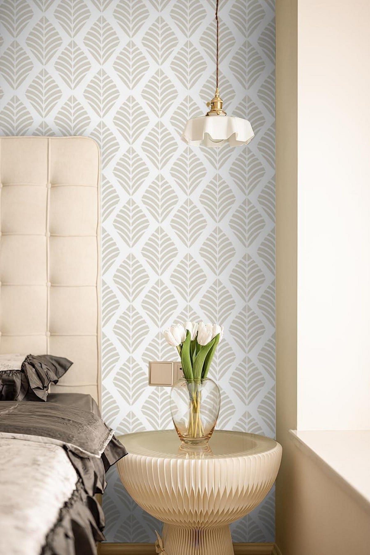 Moderne Selbstklebende Streifen Tapete 0,4W x 3L m wasserdicht