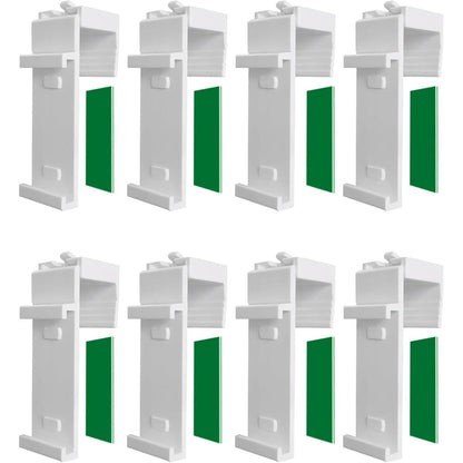 8 Stück Klemmhalter für Klemmfix Doppelrollo ohne Bohren
