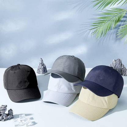 Wasserdichte Baseball Cap Unisex – Dunkelblau, XL