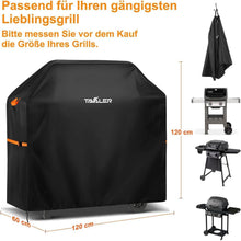 Wetterfeste Grillabdeckung 120x60x120 cm aus 420D Oxford Stoff