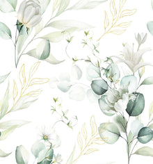 Selbstklebende Blumen Tapete PVC Wandaufkleber 44cm x 3m