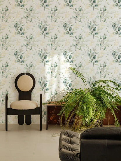 Selbstklebende Blumen Tapete PVC Vinyl Wandfolie 44cm x 300cm