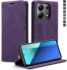 Handyhülle Xiaomi Redmi Note 13 4G Leder Magnet Standfunktion