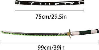 Cosplay Anime Bambus Schwert Katana 103cm Shinazugawa Sanemi