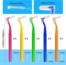 Interdentalbürsten L-förmig, 25 Stück, 5