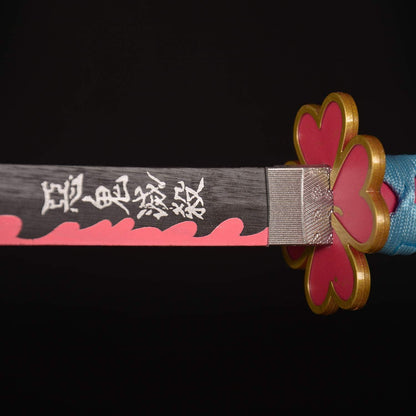 Anime Katana aus Bambus – 103cm, Kanroji Mitsuri Stil