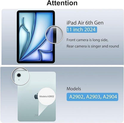 Panzer Schutz Glas für iPad Air 11 Zoll 2024, 2 Stück