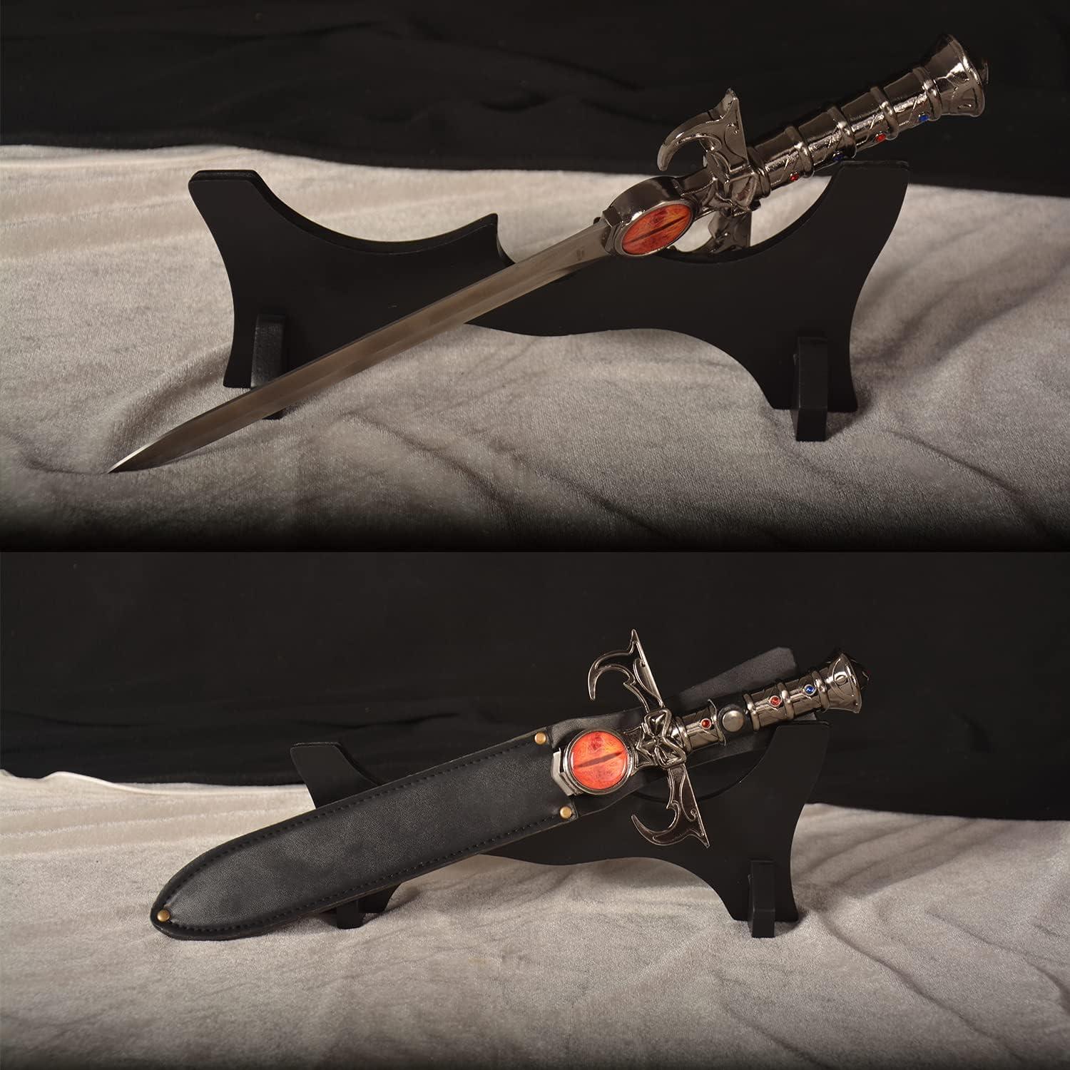 Handgemachtes Cosplay Anime Schwert Tiger-Katze Mystisches Schwert 41cm Edelstahl