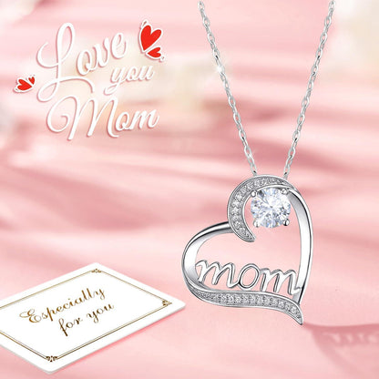 Muttertag Beste Mama der Welt Ewige Rose Halskette Geschenk