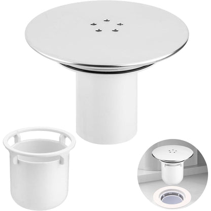Duschabfluss Abdeckung 90/115mm – Haarfänger für Dusche & Badewanne