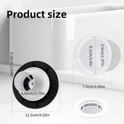 Duschabfluss Abdeckung 90/115mm – Haarfänger für Dusche & Badewanne