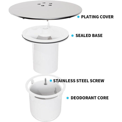 Duschabfluss Abdeckung 90/115mm – Haarfänger für Dusche & Badewanne