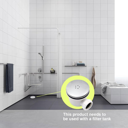 Duschabfluss Abdeckung 90/115mm – Haarfänger für Dusche & Badewanne