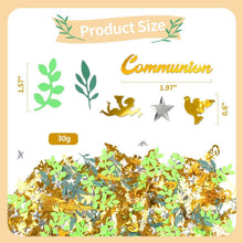 30g Goldene Kommunion Konfetti Streudeko Tischdeko Taufe