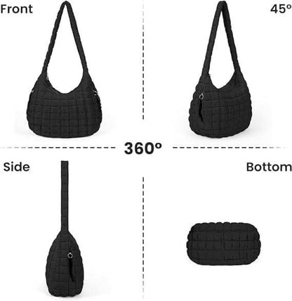 Gesteppte Puffer Umhängetasche Damen Crossbody Bag Stepptasche