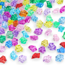 Acryl Diamanten 100 Stück in verschiedenen Farben 2,5 x 1,5 cm