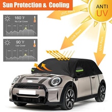Autoabdeckung Mini Cooper 3-Türer 2000-2025, Halbgarage Wasserdicht