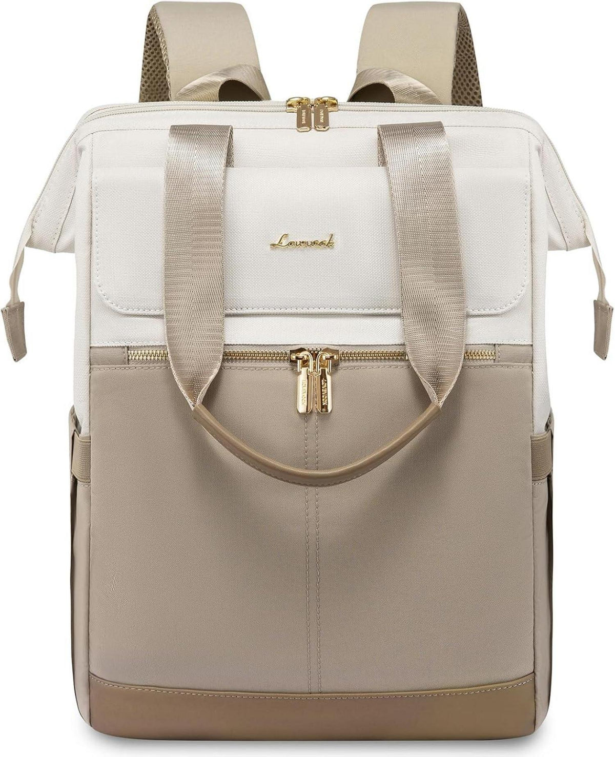 Wasserdichter Damen Laptop Schulrucksack 15,6 Zoll 2 in 1