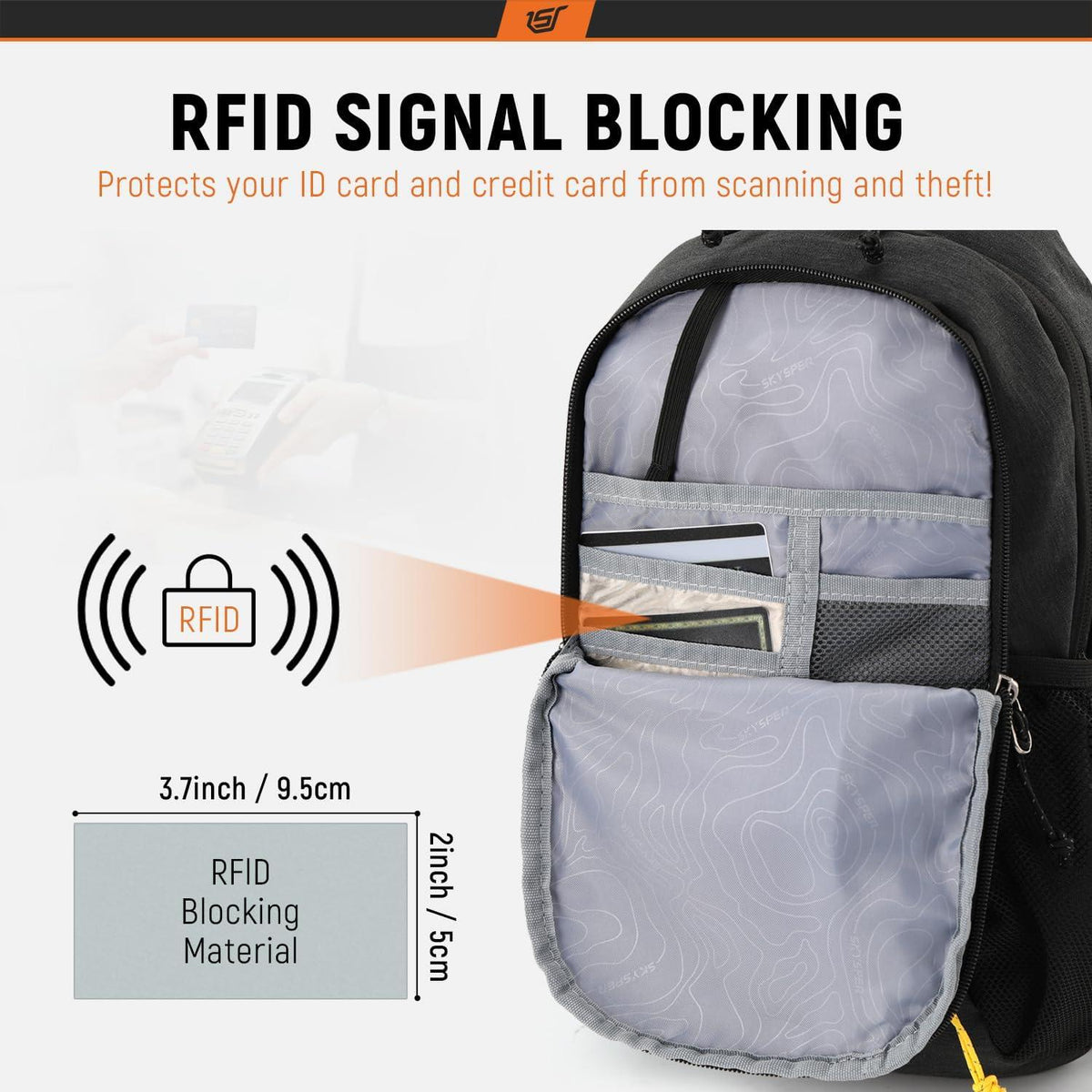 Wasserabweisende Brusttasche für Herren - Outdoor Crossbody Pack