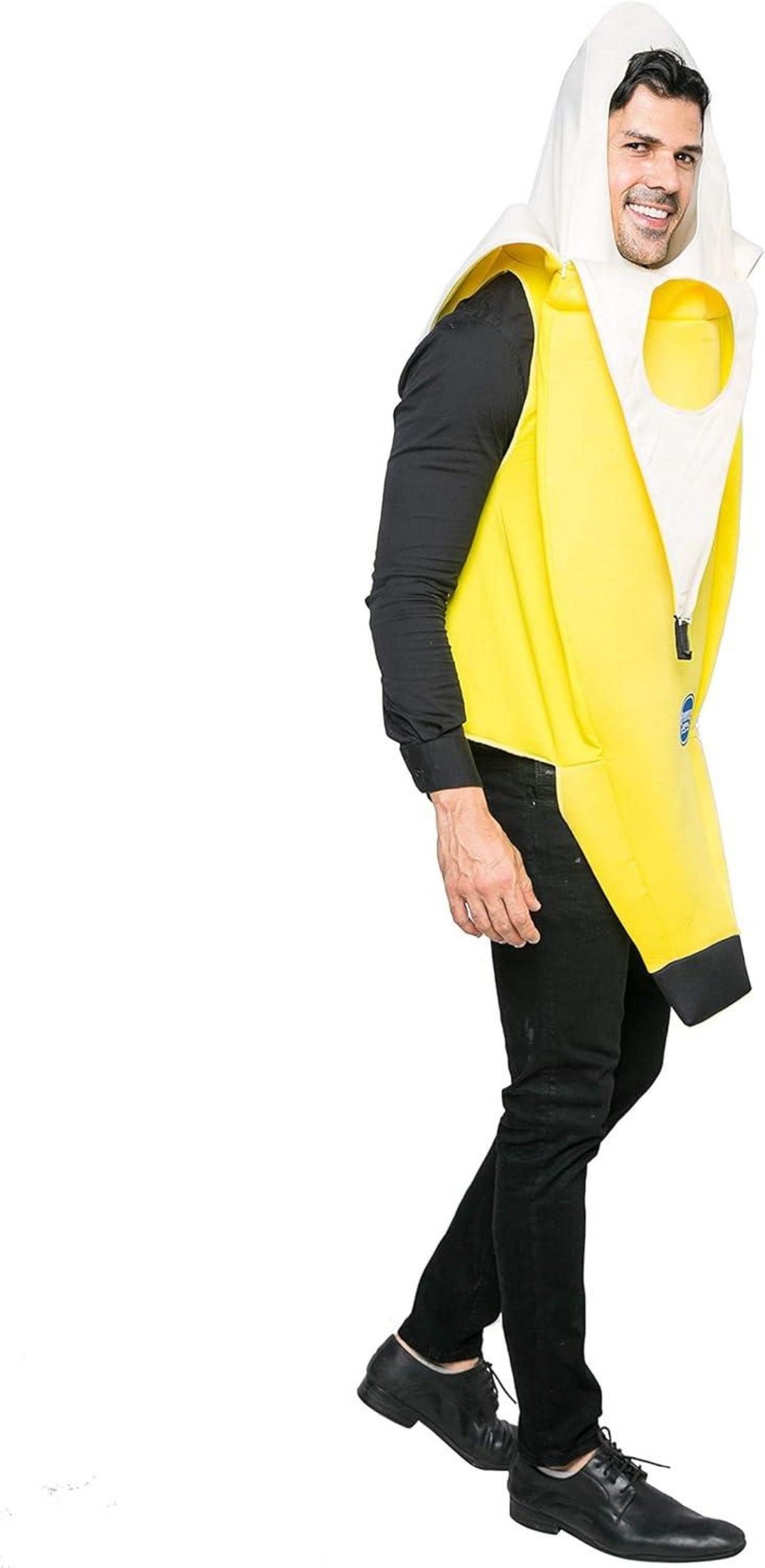 Bananen Kostüm Erwachsene Deluxe Set Halloween Party Dress Up