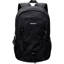 Leichter Wanderrucksack 12L mit Brustgurt – Schwarz