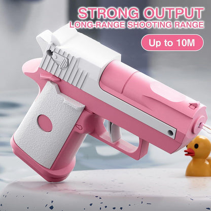 Wasserpistolen-Set für Kinder mit großer Reichweite in Rosa