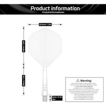 Dartschäfte und Dart Flights 3er-Set