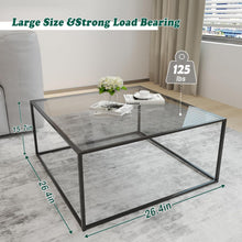 Runder Glastisch Schwarz Metallgestell Modern 45x70 cm