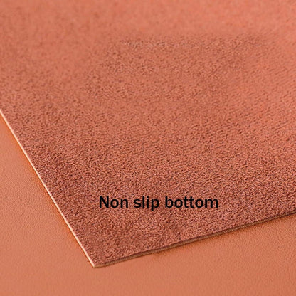 Runde PU Tischdecke 110cm – Wasserdichte Schutzfolie Schwarz