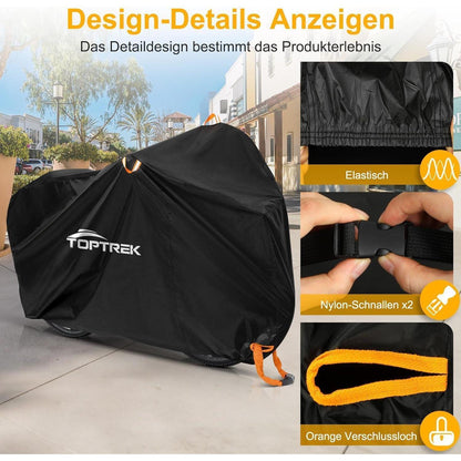 Toptrek Fahrradabdeckung 210D Oxford-Gewebe Outdoor