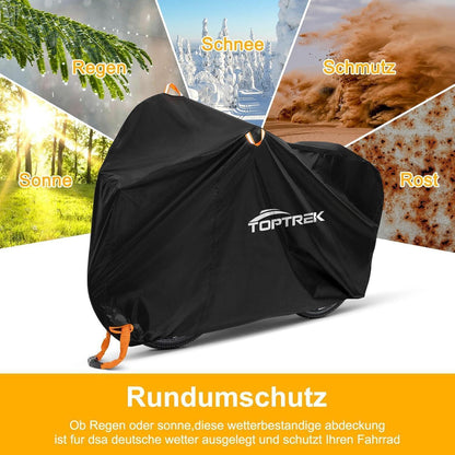 Toptrek Fahrradabdeckung 210D Oxford-Gewebe Outdoor