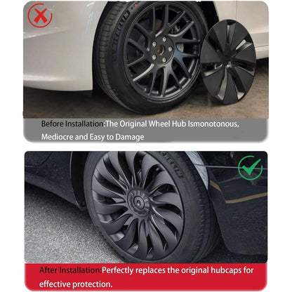Radkappen Set Tesla Model 3 Highland 2024-2025 18 Zoll