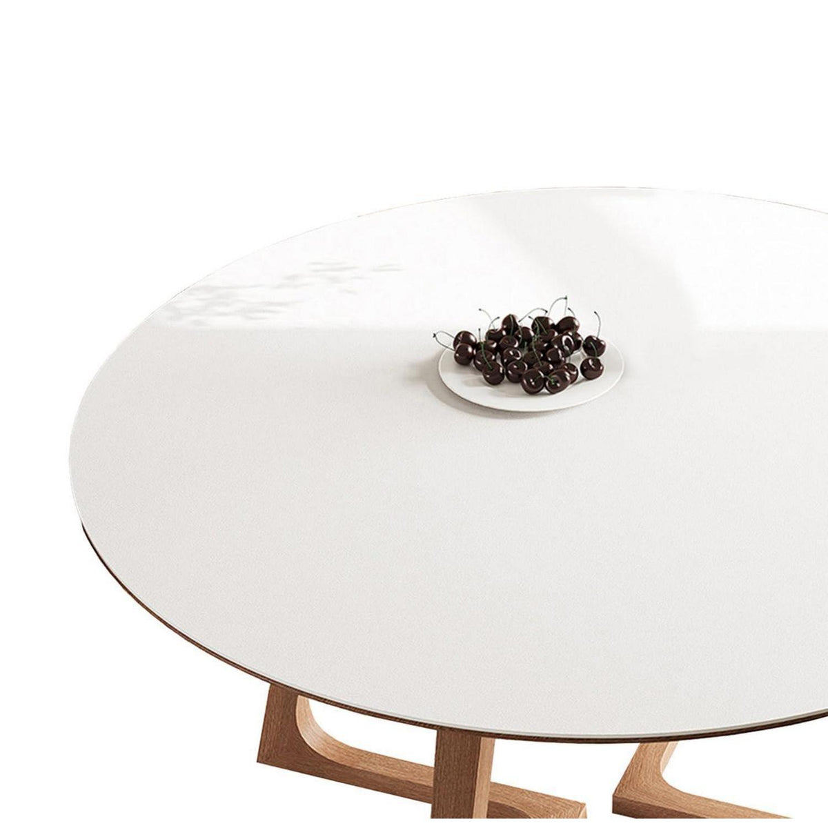 Runde PU Tischdecke 110cm – Wasserdichter Tischschutz