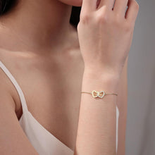 GW Armband Damen 925 Silber mit Herz Anhänger Zirkonia