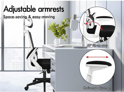 Ergonomischer Schreibtischstuhl mit verstellbarer