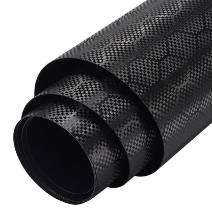 Autofolie Carbon Wabenmuster Schwarz 180x152 cm