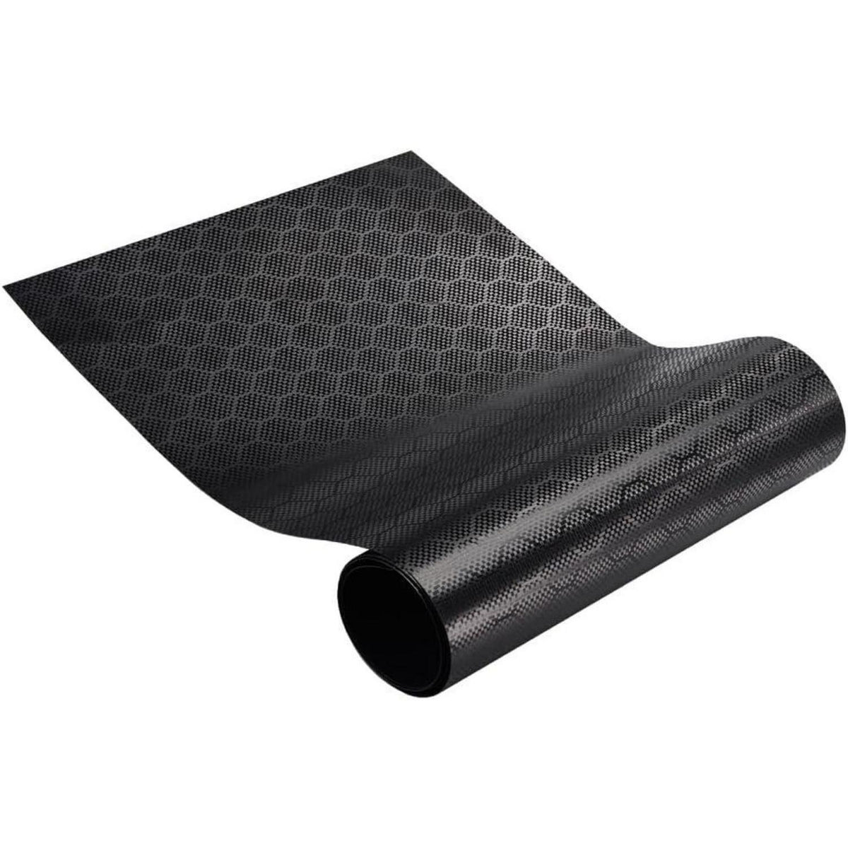 Autofolie Carbon Wabenmuster Schwarz 180x152 cm