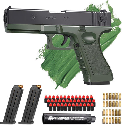 Bybykoi Spielzeug Pistole M1911 Soft-Bullet-Blaster Kit
