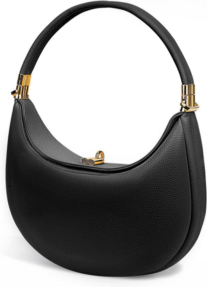 Moon Bag Crossbody Damen Y2K Handtasche Hobo Umhängetasche Elegant