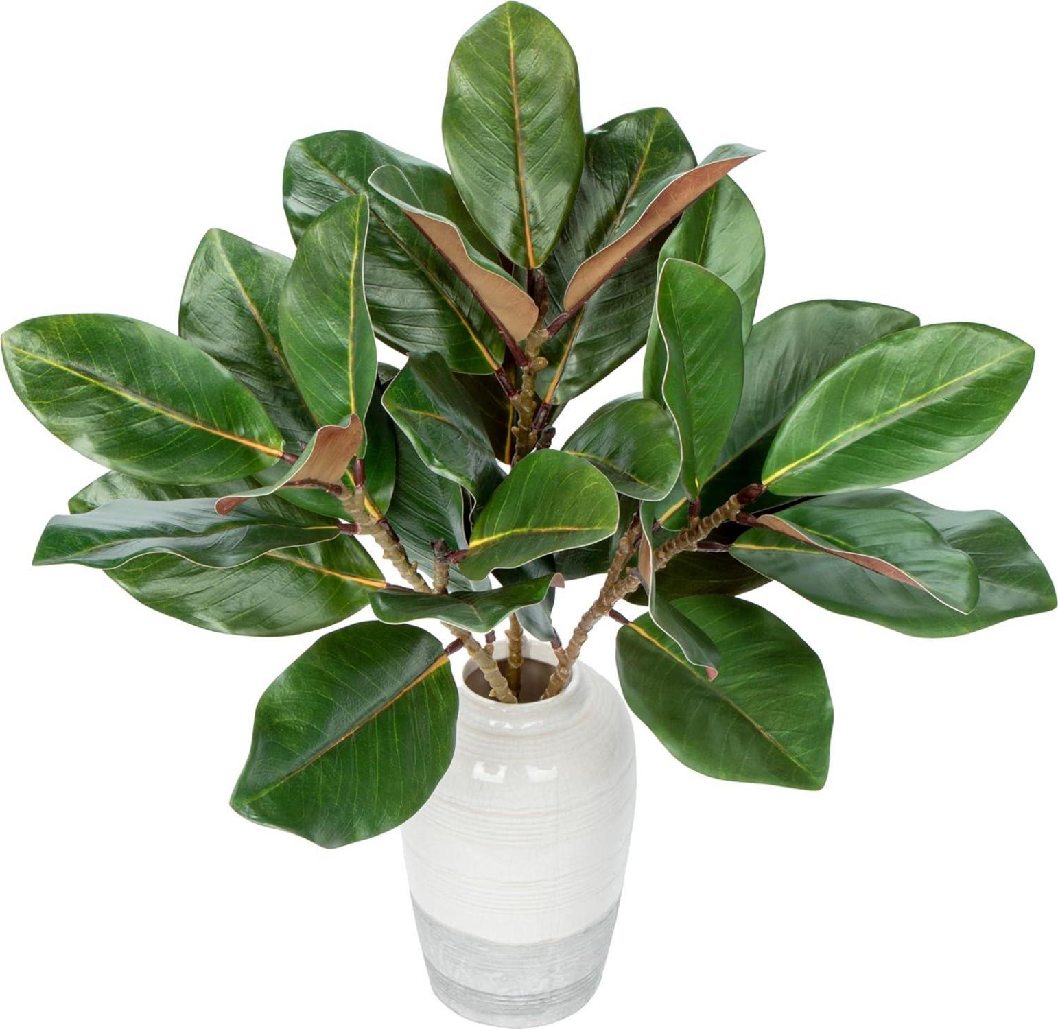 Künstliche Magnolie Blumen Spray 5PCS 64cm mit 5 Blüten