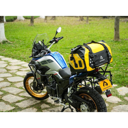 Motorrad Trockentasche 75L Wasserdicht, Gelb