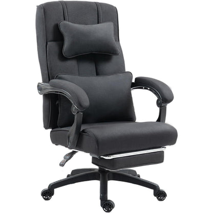 Ergonomischer Chefsessel mit Fußstütze und atmungsaktivem