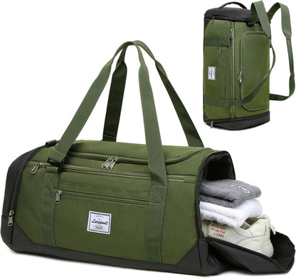 Laripwit Sporttasche 40L Herren Rucksack Fitness Reisetasche wasserdicht