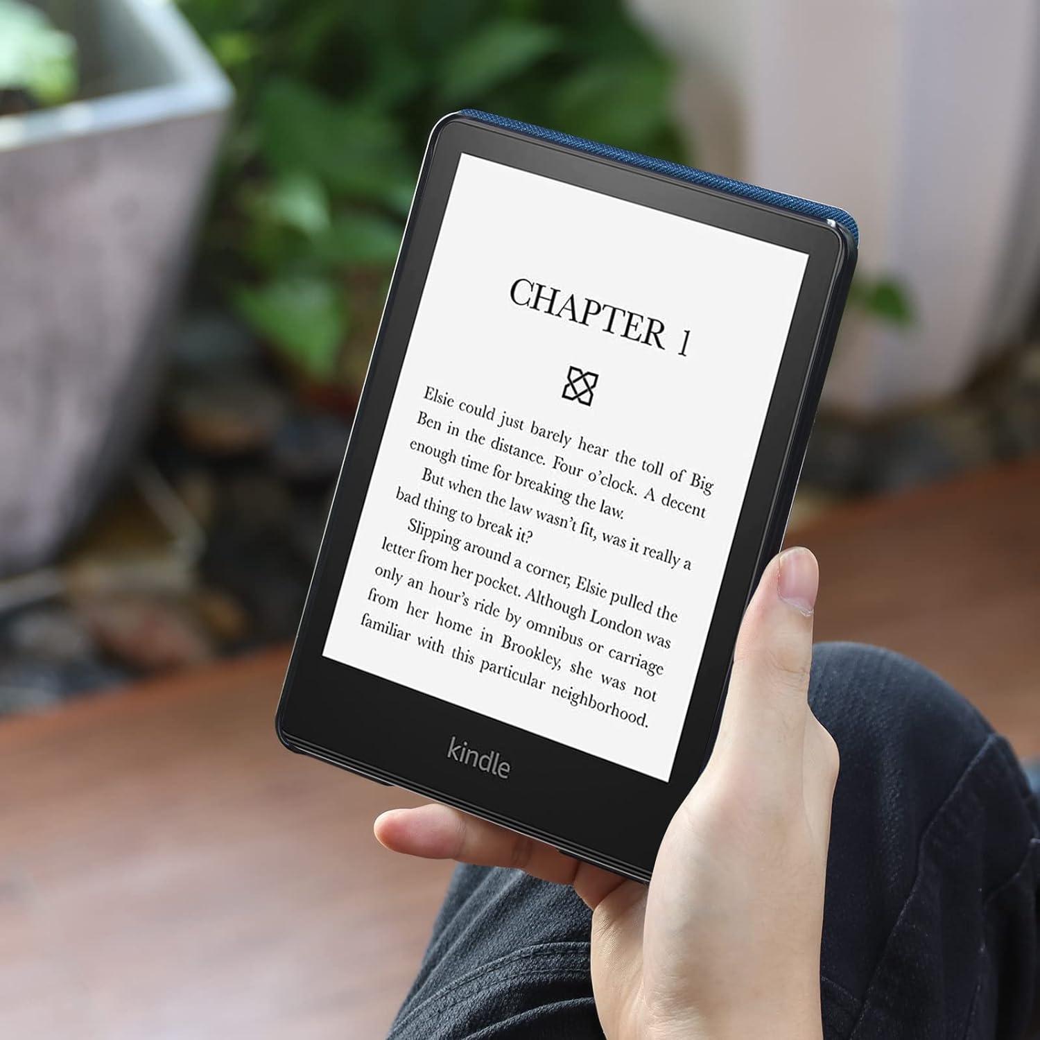 CoBak Hülle für Kindle Paperwhite - Neue Smart-Cover 11. Gen 2021, Dunkelblau