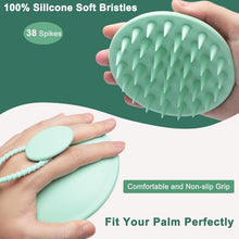 Silikon Kopfhaut Massagebürste für Haarwachstum und Peeling